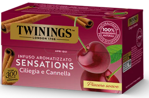 Infuso aromatizzato <br>Ciliegia e Cannella
