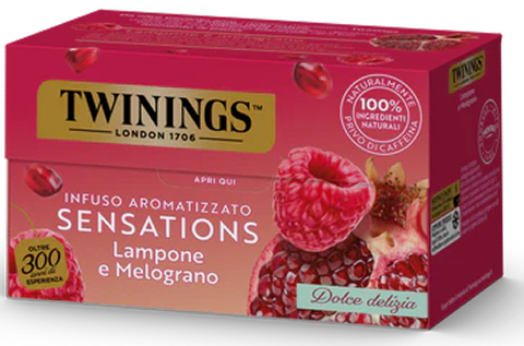 Infuso aromatizzato <br>Lampone e Melograno