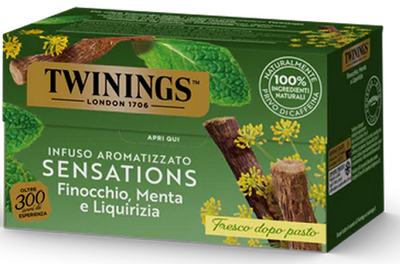 Infuso aromatizzato Finocchio, Menta e Liquirizia
