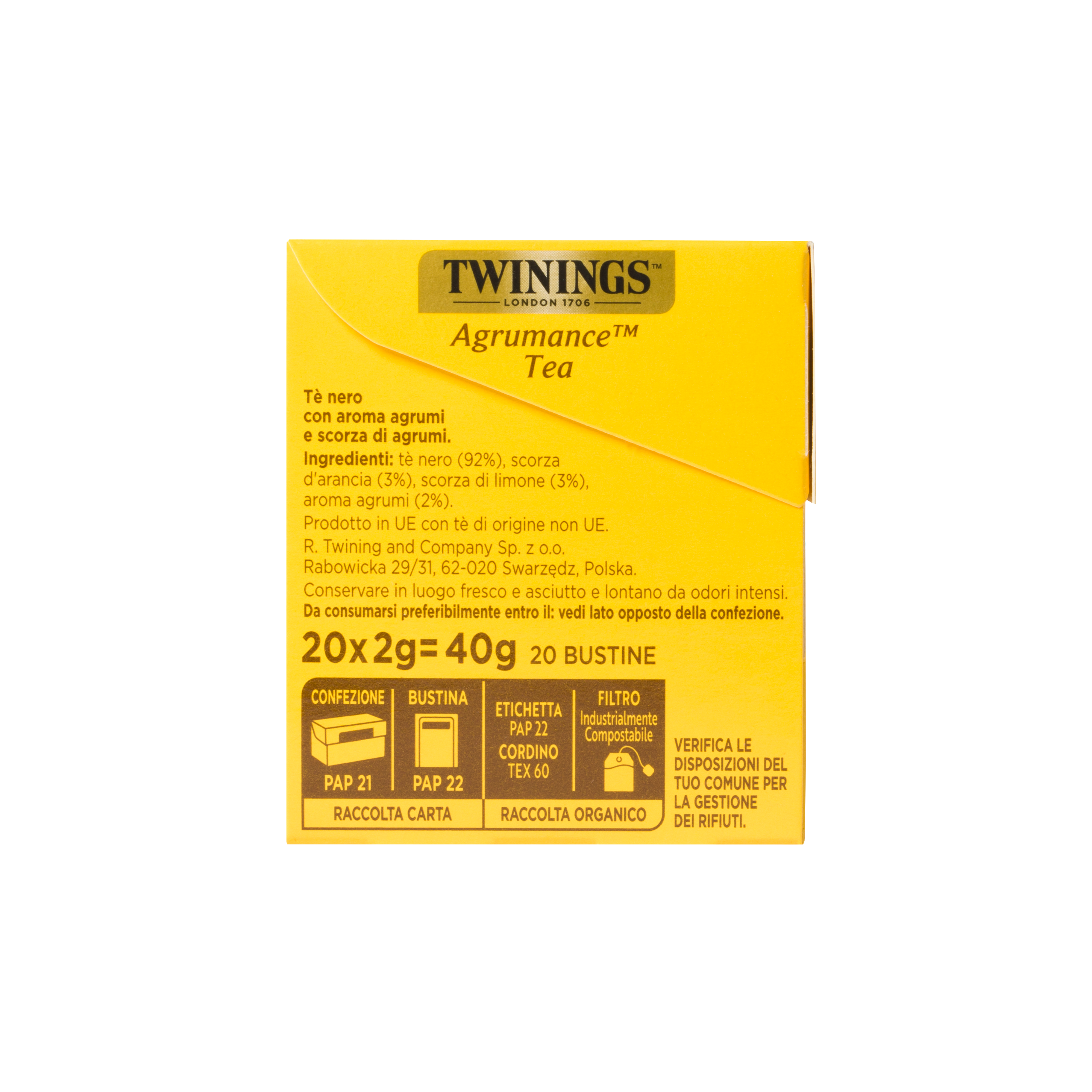 Agrumance Tea