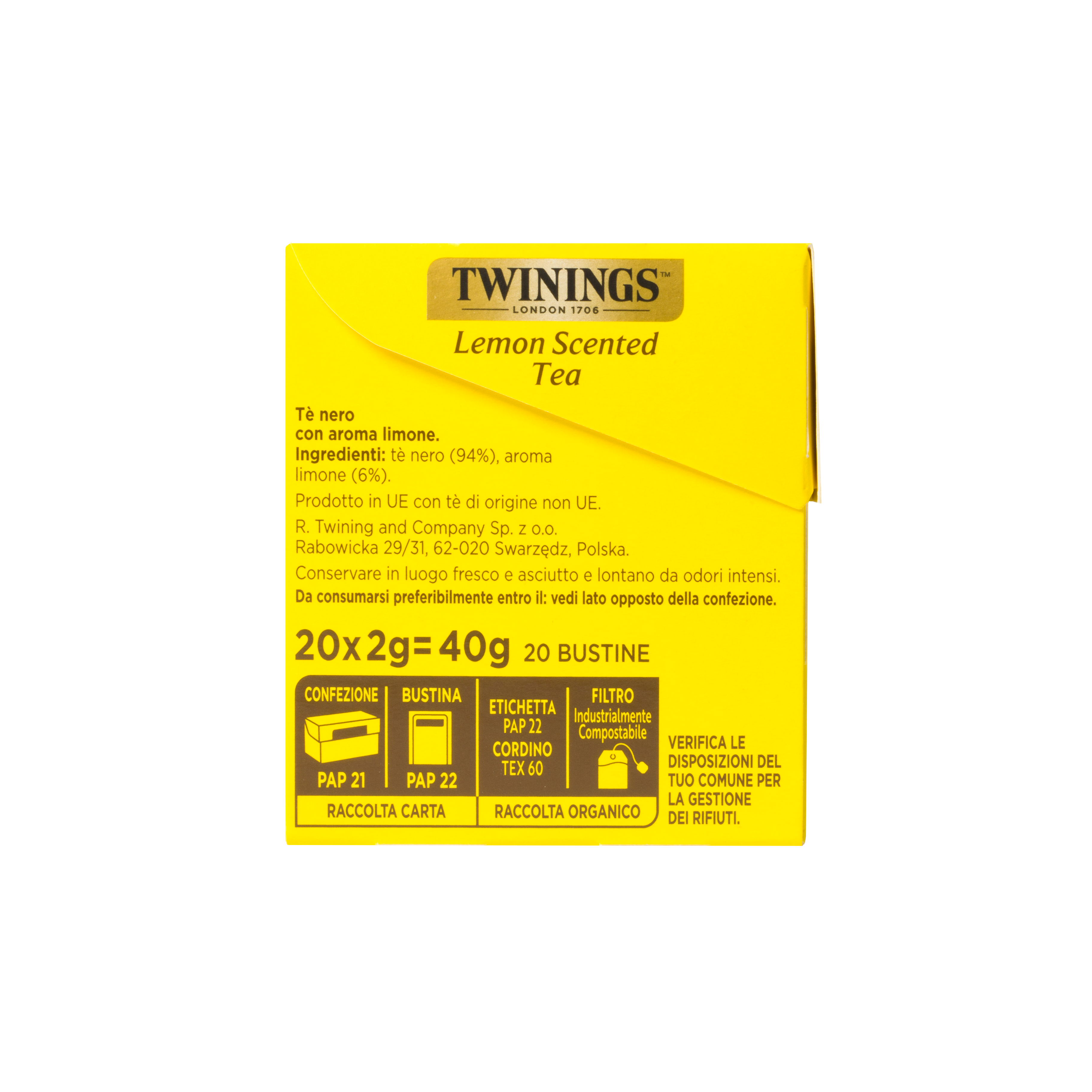 Lemon Scented Tea