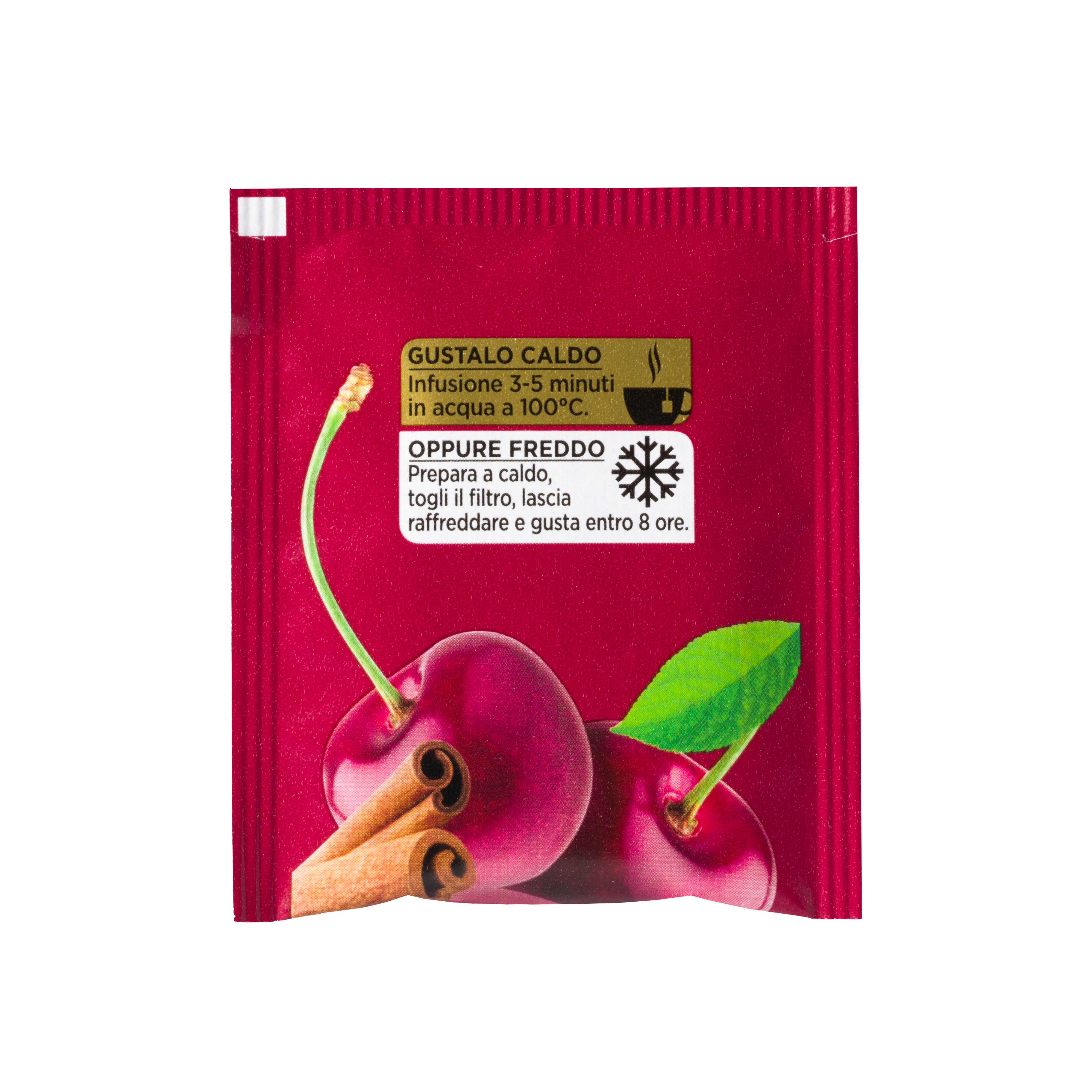 Infuso aromatizzato <br>Ciliegia e Cannella