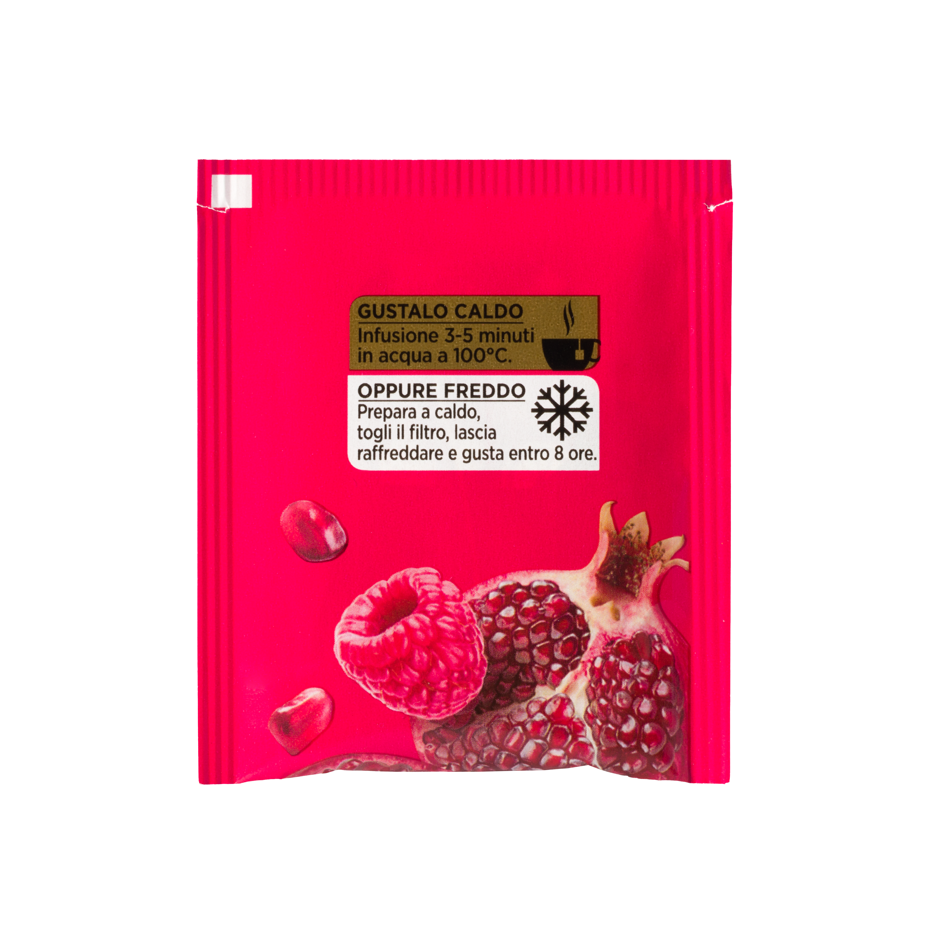 Infuso aromatizzato <br>Lampone e Melograno