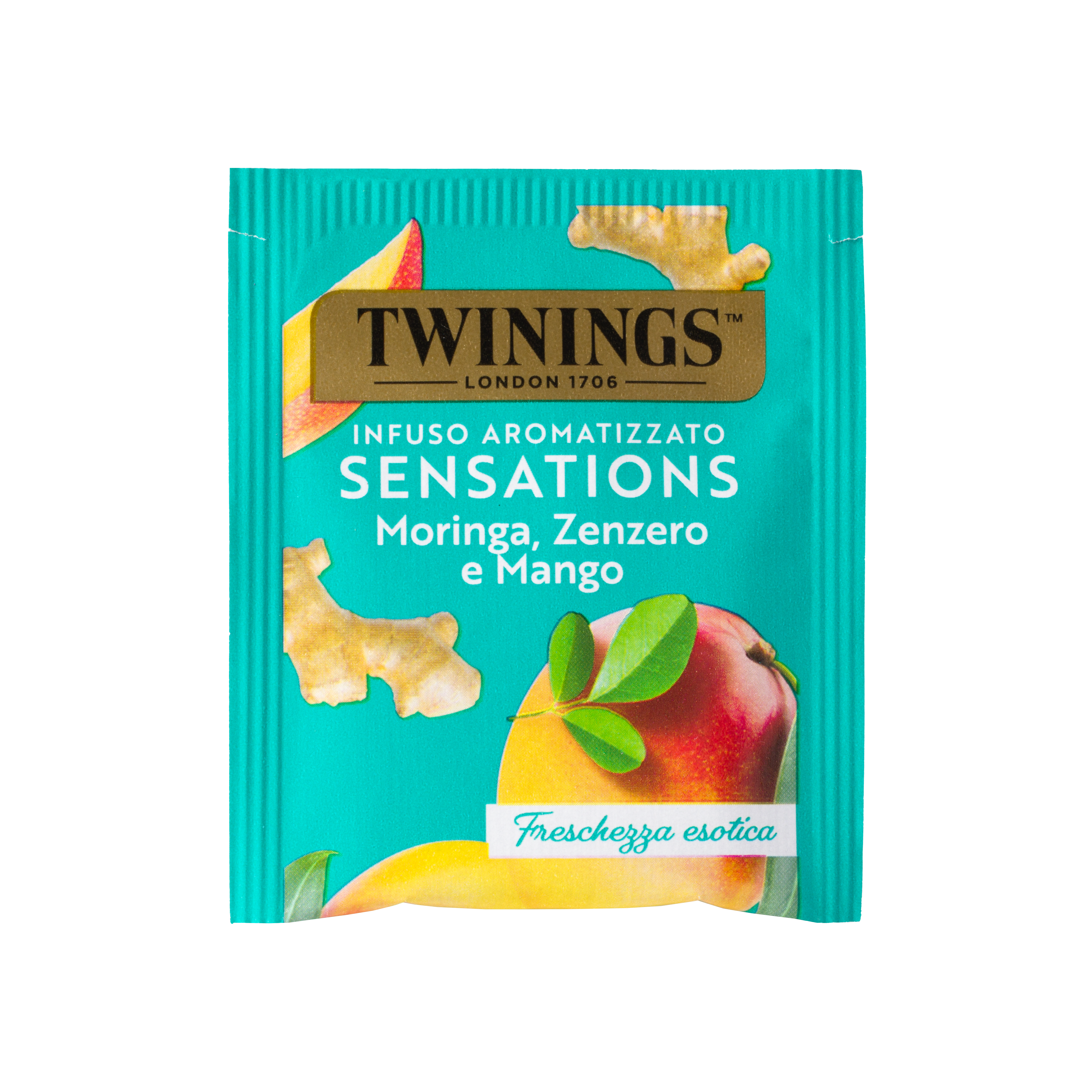 Infuso aromatizzato <br>Moringa, Zenzero e Mango