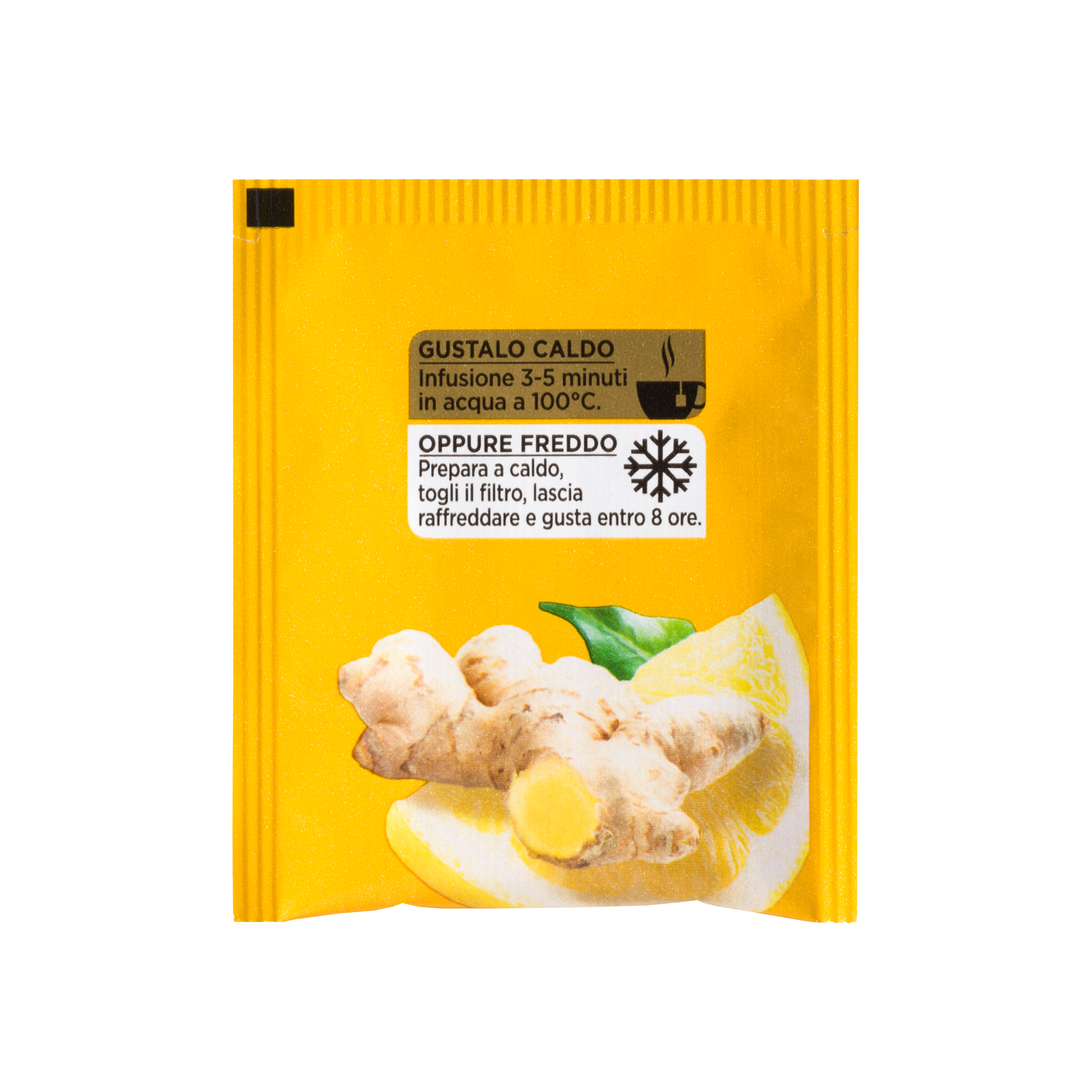 Infuso aromatizzato <br>Zenzero e Limone