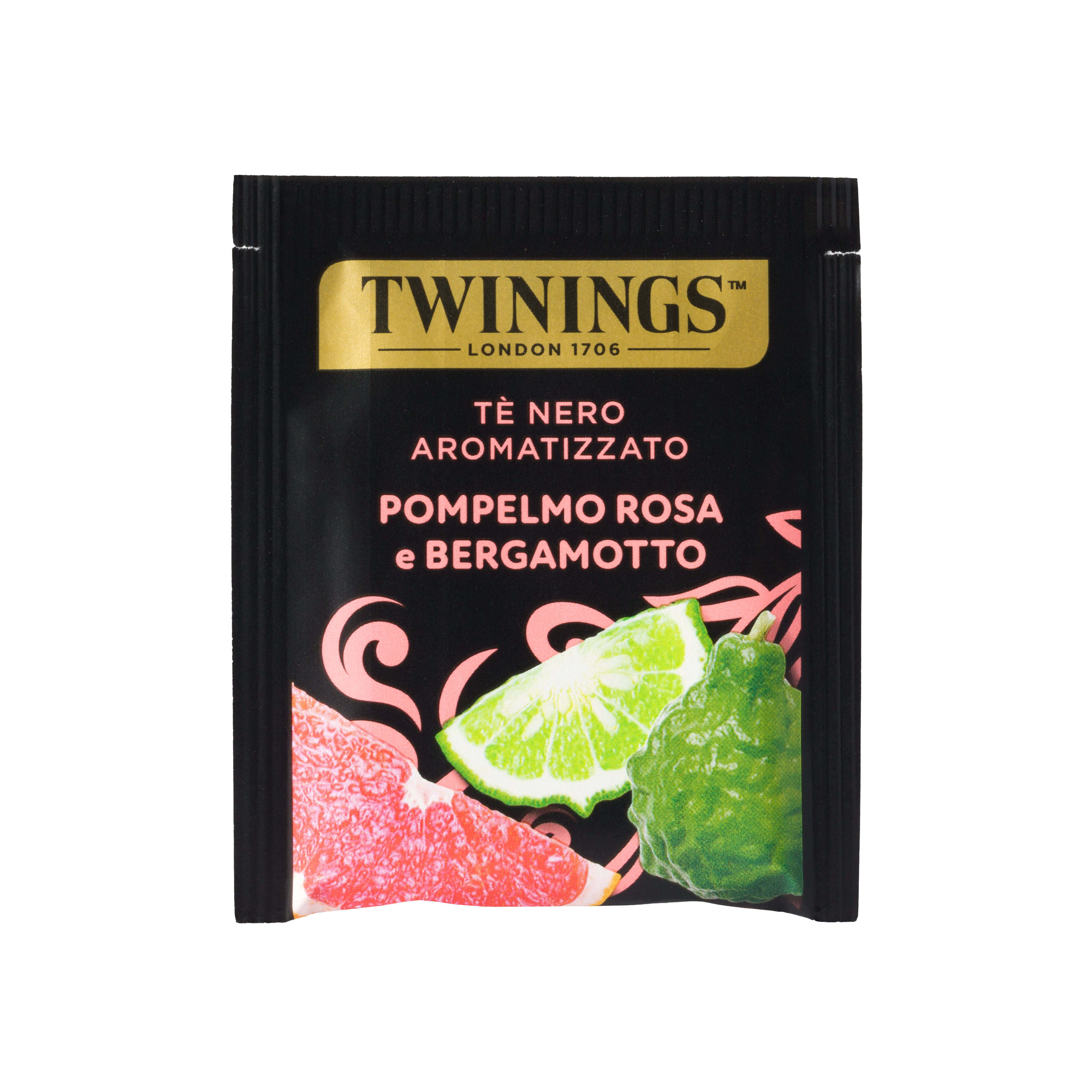 Tè nero aromatizzato Pompelmo Rosa e Bergamotto