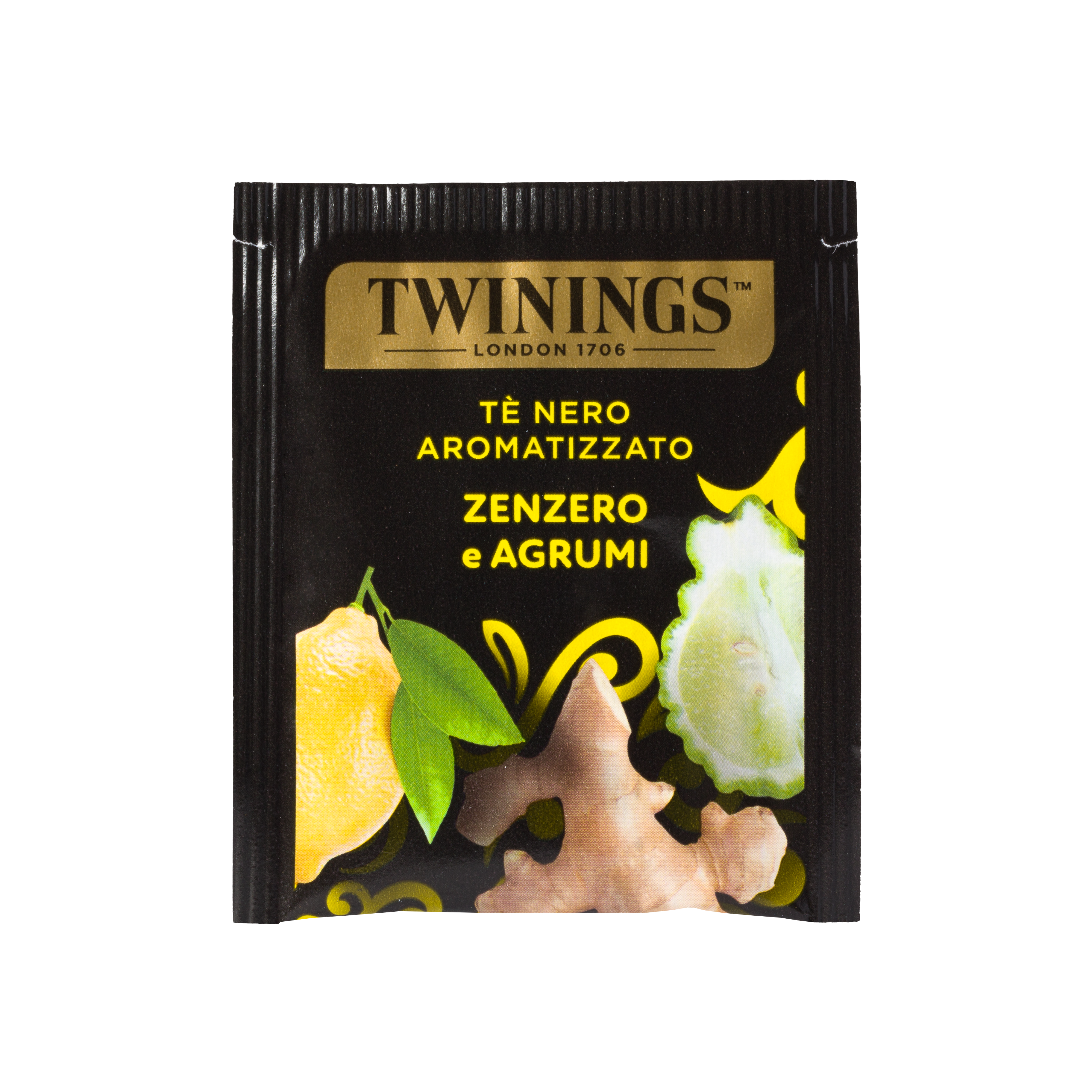 Tè nero aromatizzato <br>Zenzero e Agrumi