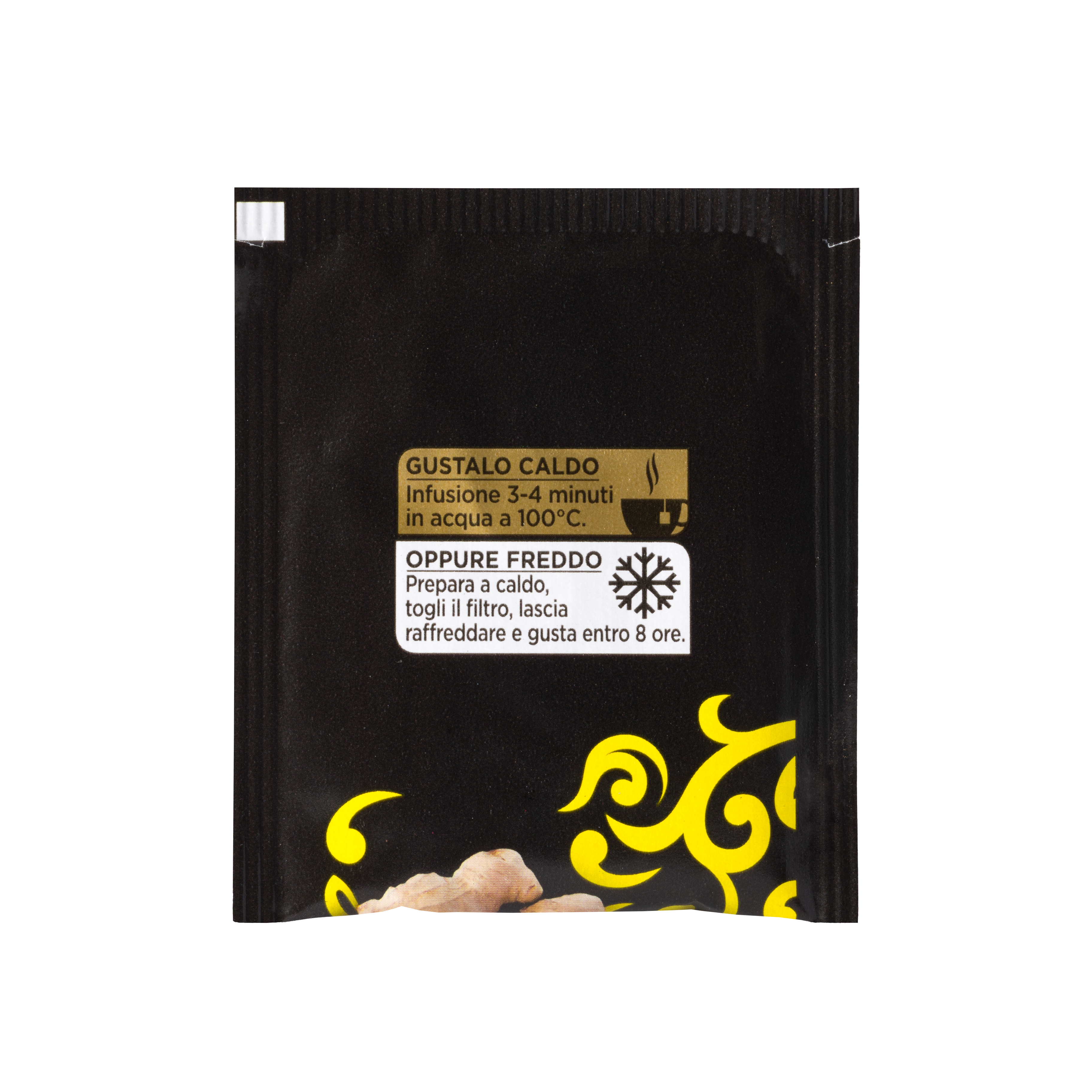 Tè nero aromatizzato <br>Zenzero e Agrumi