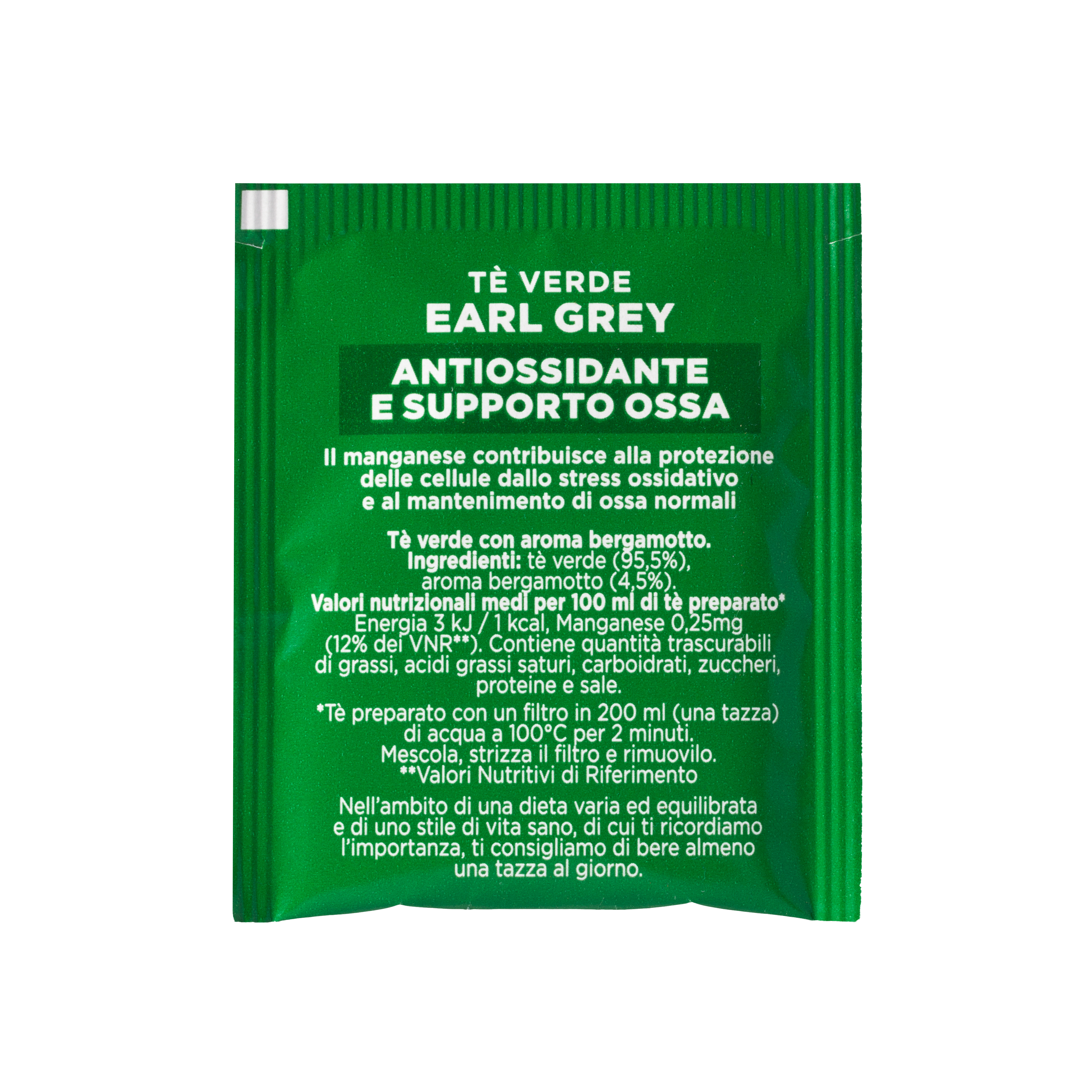 Tè verde aromatizzato <br>Earl Grey