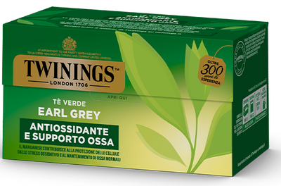 Tè verde aromatizzato Earl Grey