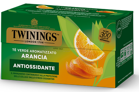 Tè verde aromatizzato <br>Arancia