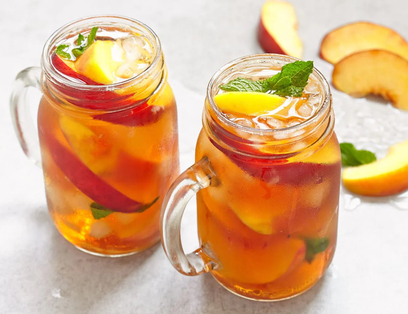 Tè nero aromatizzato Pesca