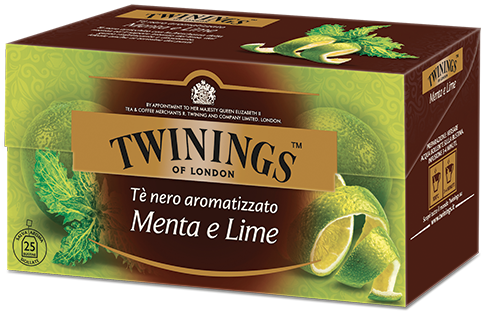 Tè nero aromatizzato <br>Menta e Lime