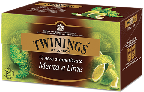 Tè nero aromatizzato <br>Menta e Lime