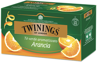 Tè verde aromatizzato <br>Arancia