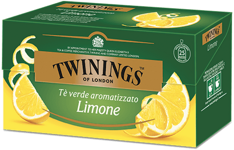 Tè verde aromatizzato <br>Limone